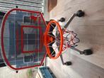 Basket met bal en pompje deurhanger, Sport en Fitness, Basketbal, Ophalen, Zo goed als nieuw, Ring, Bord of Paal