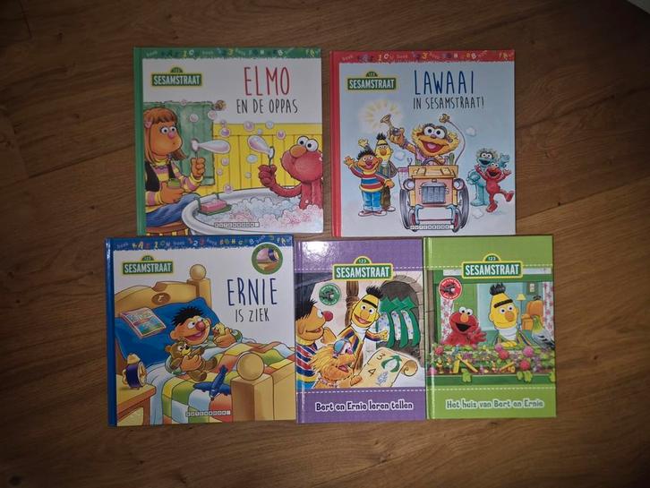 Sesamstraat boeken in zeer goede staat., Boeken, Kinderboeken | Kleuters, Zo goed als nieuw, Fictie algemeen, Ophalen of Verzenden