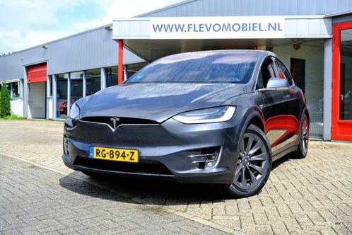 Tesla Model X 100D AWD Aut.Pano|AutoPilot|Leder|Luchtvering|, Auto's, Tesla, Bedrijf, Te koop, Model X, 4x4, ABS, Achteruitrijcamera