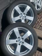 Set Alu velgen 225/50/R17 Michelin Crossclimate All Seasons, Auto-onderdelen, Ophalen, Gebruikt, Banden en Velgen, 17 inch