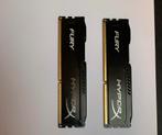 HyperX Fury DDR3 2x, Computers en Software, RAM geheugen, Ophalen of Verzenden, Zo goed als nieuw, DDR3, Desktop