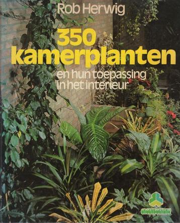 350 Kamerplanten En Hun Toepassing - Rob Herwig BOEK  beschikbaar voor biedingen