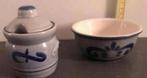 Kruidenboterpot en schaaltje, Ophalen, Zo goed als nieuw