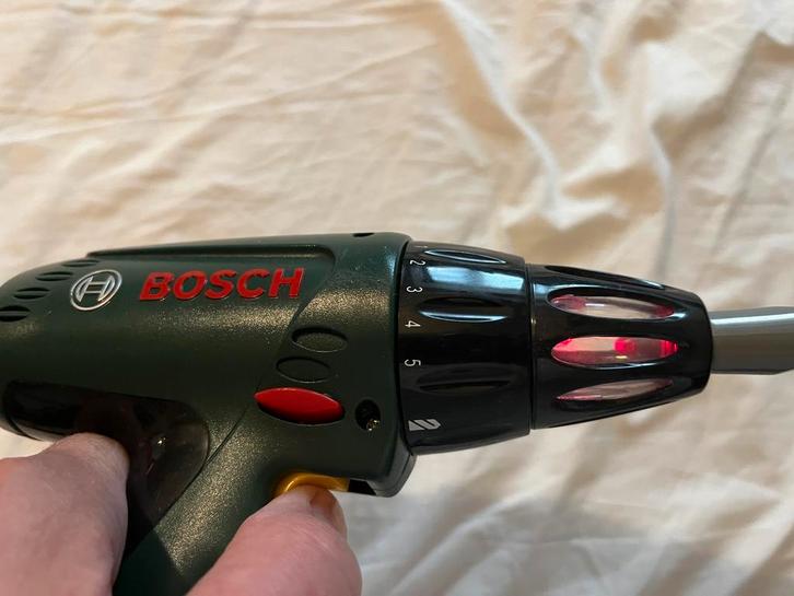 Bosch kinder accu boormachine, Kinderen en Baby's, Speelgoed | Overig, Gebruikt, Jongen of Meisje, Ophalen of Verzenden