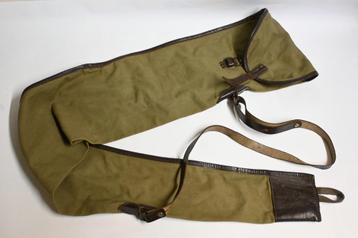 vintage duits geweer foudraal draagtas jacht militair etc  beschikbaar voor biedingen