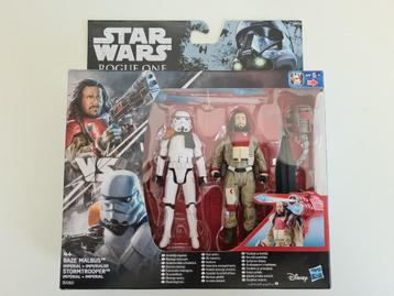 Star Wars Rogue One Baze Malbus Vs. Imperial Stormtrooper beschikbaar voor biedingen