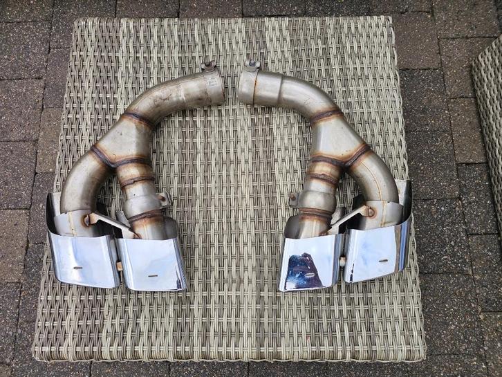 Ombouwset SQ7 uitlaat tips voor Audi Q7 3.0TDI, Auto-onderdelen, Uitlaatsystemen, Audi, Gebruikt, Ophalen