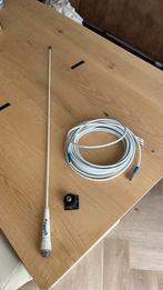 Glomex VHF Marifoon Antenne | incl 12m coax | alles orgineel, Telecommunicatie, Ophalen of Verzenden, Zo goed als nieuw, Antenne