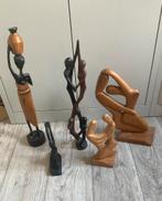 Houten beelden / houtsnijwerk, Antiek en Kunst, Kunst | Beelden en Houtsnijwerken, Ophalen of Verzenden