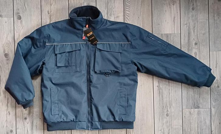 Nieuwe werkjas Work-Guard by Result | maat L, Kleding | Heren, Jassen | Winter, Nieuw, Maat 52/54 (L), Blauw, Ophalen of Verzenden