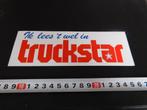 sticker Ik lees t wel ín Truckstar  XPLH9254, Ophalen, Zo goed als nieuw