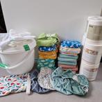 Compleet wasbare luier pakket - weinig gebruikt, Kinderen en Baby's, Badjes en Verzorging, Ophalen of Verzenden, Zo goed als nieuw