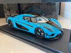 GT Spirit Koenigsegg Regera Blauw GT881, Ophalen of Verzenden, Nieuw, Overige merken