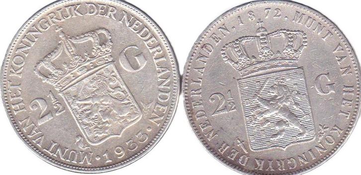 WILLEM III RIJKSDAALDERS 1870 - 1871, Postzegels en Munten, Munten | Nederland, Koning Willem III, Verzenden