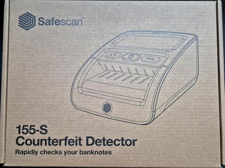 vals gelddetector Safescan 155-S, Postzegels en Munten, Munten en Bankbiljetten | Toebehoren, Valsgelddetector, Ophalen of Verzenden