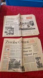 2 x Zwolsche courant jaren 70, Ophalen of Verzenden, 1960 tot 1980, Tijdschrift