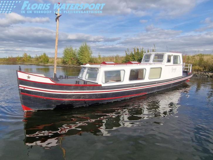Melkscheepje 1400 (bj 1970), Watersport en Boten, Motorboten en Motorjachten, Gebruikt, 12 meter of meer, Overige brandstoffen