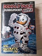 Donald Duck Dubbelpocket Extra - De Ruimte In, Gelezen, Eén stripboek, Ophalen of Verzenden, Disney