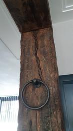 Stalen balk omkleden, Eiken, Ophalen of Verzenden, Balk, 50 mm of meer