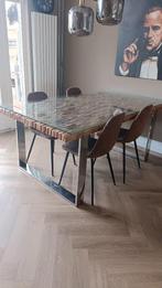 Rofra salontafel, Ophalen, 50 tot 75 cm, 150 tot 200 cm, Eikenhout
