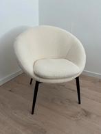 Crème licht beige Fauteuil met Bouclé Teddy Stof Nieuw, Ophalen, Nieuw, Stof, Teddy Japandi Boucle