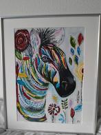 Aquarel ingelijst met paspartou,Nieuw, Antiek en Kunst, Kunst | Schilderijen | Modern, Ophalen