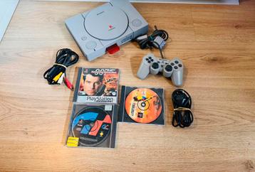 Sony PlayStation 1 met games  beschikbaar voor biedingen