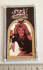 Ozzy Osbourne vrij zeldzame vintage 80s patch 50 Sabbath, Verzenden, Nieuw, Kleding