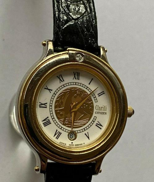 Esprit CLARITI citizen met goud en diamanten dams horloges, Sieraden, Tassen en Uiterlijk, Horloges | Dames, Nieuw, Polshorloge