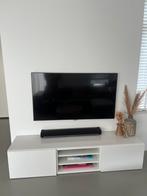 Besta tv meubel inclusief glasplaat, Ophalen, Gebruikt, 25 tot 50 cm, Minder dan 100 cm