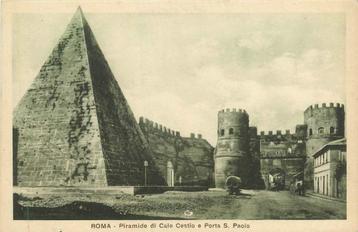 (381-240-017) Roma Piramide di Caio Cestio beschikbaar voor biedingen
