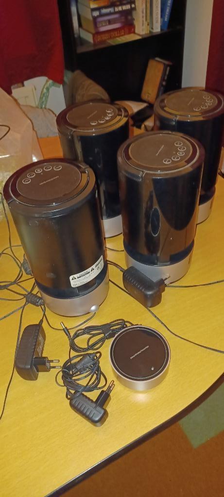 4 Luidsprekers zonder aansl kabels aan radio/versterker etc., Audio, Tv en Foto, Luidsprekers, Zo goed als nieuw, Overige typen