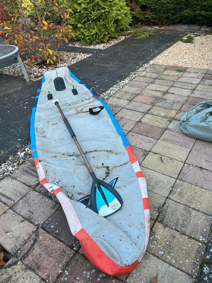 Stand Up Paddle Board (SUP) met peddel, Watersport en Boten, Suppen, Gebruikt, Ophalen of Verzenden