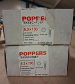 Poppers schroeven zelftapper dakplaatschroef dak schroef, Ophalen of Verzenden, Nieuw, 50 tot 100 mm, Schroeven