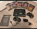 Sega mega drive console en spellen (geen adaptor), Spelcomputers en Games, Spelcomputers | Sega, Ophalen of Verzenden, Zo goed als nieuw