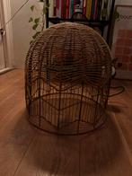 Rotan Hanglamp, Huis en Inrichting, Ophalen, Zo goed als nieuw, Hout, 50 tot 75 cm