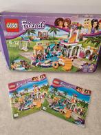 Lego Friends | Heartlake zwembad | 41313, Ophalen of Verzenden, Zo goed als nieuw, Complete set, Lego