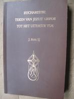 Eucharistie: teken van Jezus' liefde tot het uiterste toe., Ophalen of Verzenden, Zo goed als nieuw, Christendom | Katholiek, J. Bots SJ