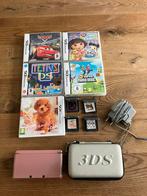 Nintendo 3DS inclusief 8 spellen en case, Ophalen of Verzenden, Zo goed als nieuw, 3DS