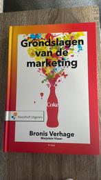 Bronis Verhage - Grondslagen van de marketing, Ophalen of Verzenden, Zo goed als nieuw, Bronis Verhage; Marjolein Visser, Economie en Marketing