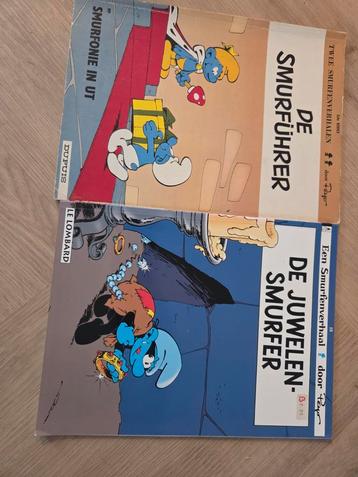 De smurfen stripboeken beschikbaar voor biedingen