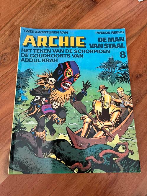 Archie de man van staal deel 8, Boeken, Stripboeken, Zo goed als nieuw, Eén stripboek, Ophalen of Verzenden