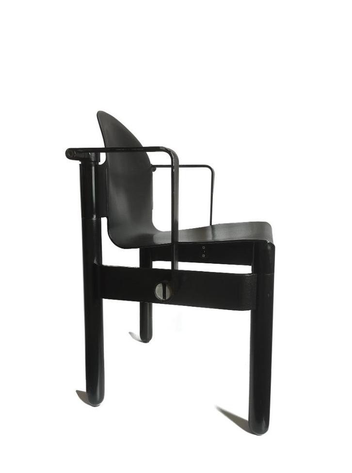Gave vintage post moderne Gerd Lange design Thonet stoelen, Huis en Inrichting, Stoelen, Gebruikt, Vijf, Zes of meer stoelen, Hout