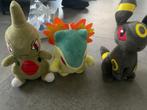 Pokémon Knuffels - Tyranitar, Quilava, Umbreon, Kinderen en Baby's, Speelgoed | Knuffels en Pluche, Ophalen of Verzenden, Zo goed als nieuw