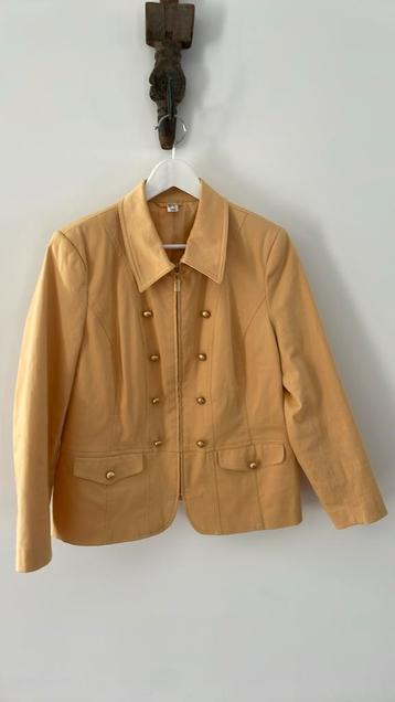 Vintage botergele blazer/jasje beschikbaar voor biedingen