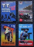 4 Officiële TT-Flyers, Ophalen of Verzenden, Gelezen, N.v.t., Algemeen