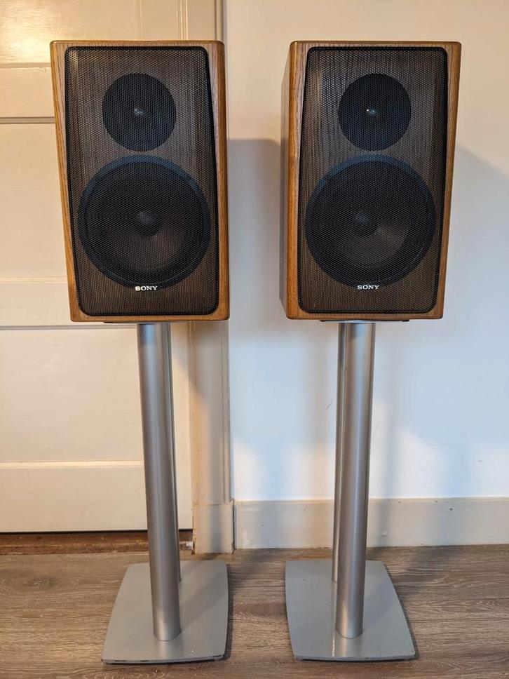 Sony speakerset, Audio, Tv en Foto, Luidsprekers, Gebruikt, Front, Rear of Stereo speakers, 60 tot 120 watt, Sony, Ophalen