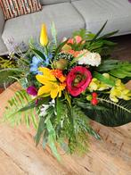 Prachtige zijden bloemen boeket nieuw, Ophalen of Verzenden, Nieuw