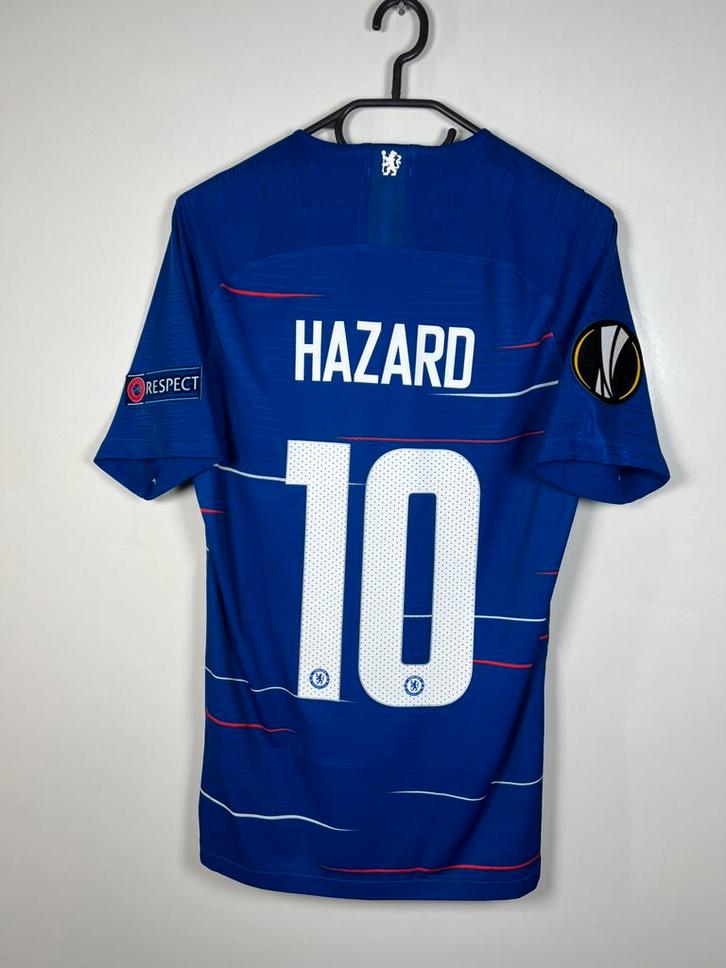Chelsea 18/19 thuis Hazard spelerversie S, Sport en Fitness, Voetbal, Zo goed als nieuw, Shirt, Ophalen of Verzenden