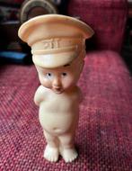 Zeldzaam Rubberen Mannetje met PTT Pet Jaren 50, Ophalen of Verzenden, Gebruikt